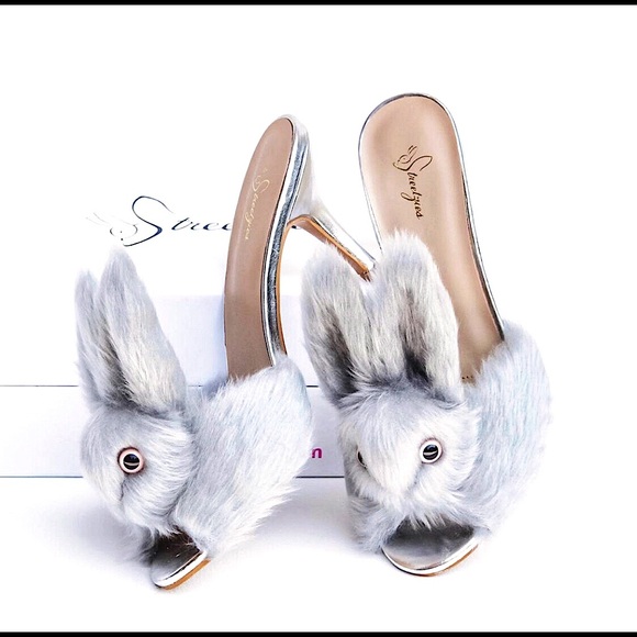 bunny slipper heels